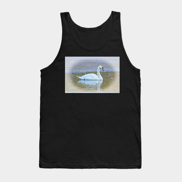 Swan Lake Tank Top by MartynUK